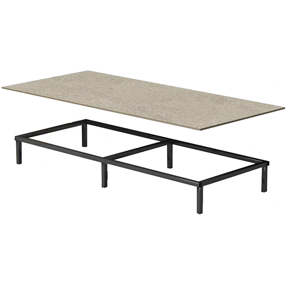 کفی تخت شش پایه تک نفره base 1